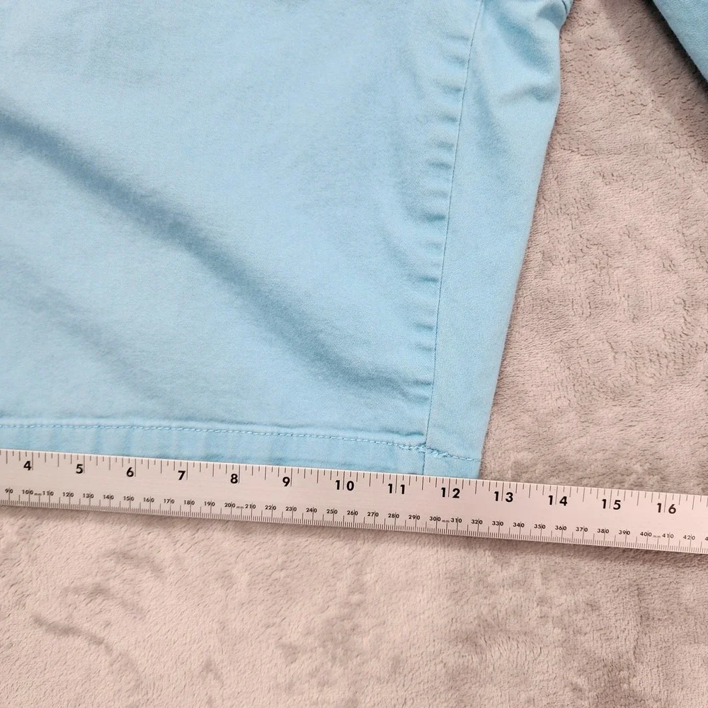 The Foundry Supply Co Shorts Young Mens XLT‎ Blue Chino Drawstring Casual Summer